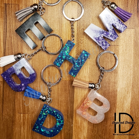 Initial keychains - Picture 2 of 3
